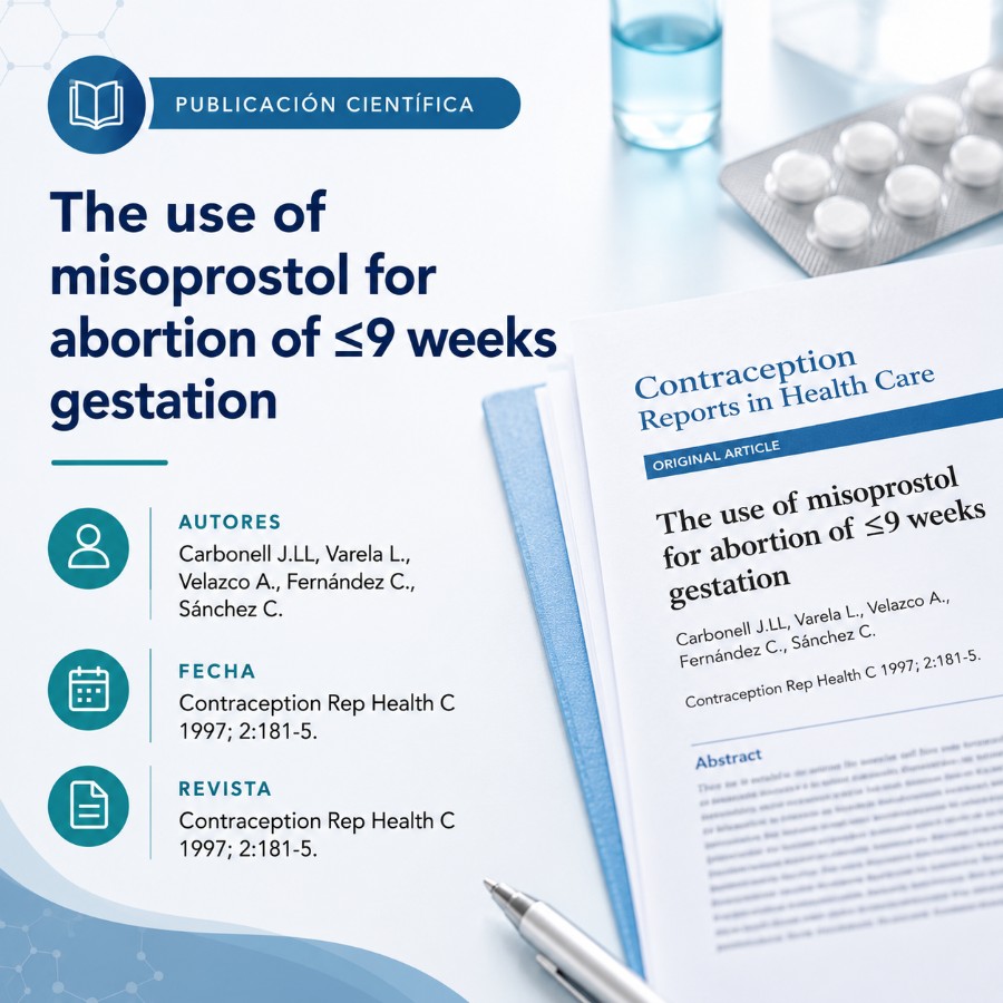 The use of misoprostol for abortion of ≤9 weeks gestation