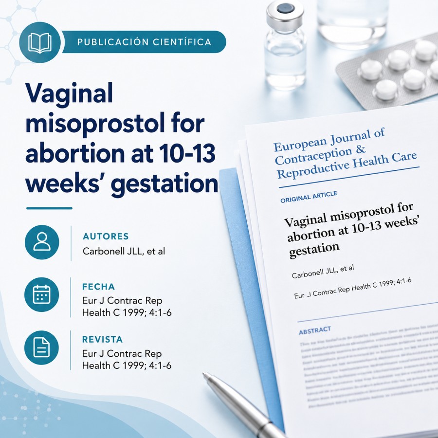 Vaginal misoprostol for abortion at 10 13 weeks gestation