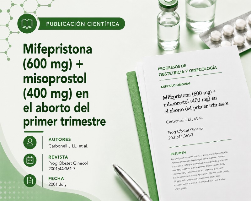 Mifepristona 600mg misoprostol 400mg