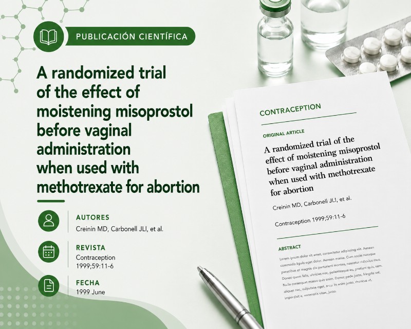 Randomized trial effect moistening misoprostol